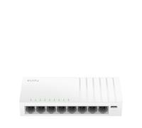 Cudy GS108U Commutateur Ethernet Gigabit 8 ports avec prise d'alimentation USB-C de bureau Ethernet Boîtier en plastique Commutateur non blindé Plug & Play sans ventilateur non géré