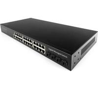 Cudy GS2024S2 Commutateur réseau administrable L2/L3 Gigabit Ethernet (10/100/1000) 1U Noir (GS2024S2)