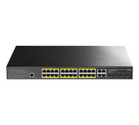 Cudy GS2028PS4 Commutateur Gigabit géré haute performance 24 ports avec PoE 1U à monter en rack