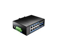 CUDY IG1008S2 Switch Industriel Gigabit 8 Ports RJ45, 2 Ports SFP