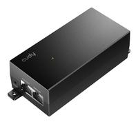 Cudy Injecteur PoE 30 W, 2,5 GbE, 802.3at/AF, Mode A, POE200H | Injecteur actif de 30 W, entrée/sortie 2,5 GbE, portée de 100 m, alimentation secteurprofe, fixation murale, solution profess