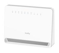 CUDY LT400V Router Wi-Fi 4G N300 VoLTE Bianco con 4 Porte Ethernet e Slot SIM