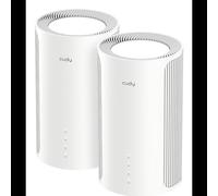Cudy M11000(2-PACK) Routeur Mesh Tri-bande Wi-Fi 7 (802.11be) 4324 Mbit/s, 2.4/5/6 GHz, CPU 1.5GHz Quad-Core, 128MB RAM, 512MB Flash, 6 Antennes Internes