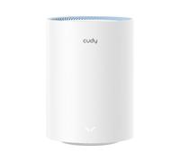 Cudy M1200 1-PACK système Wi-Fi maillé Bi-bande (2,4 GHz / 5 GHz) Wi-Fi 5 (802.11ac) Blanc Interne
