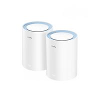 Cudy M1200 2-PACK système Wi-Fi maillé Bi-bande (2,4 GHz / 5 GHz) Wi-Fi 5 (802.11ac) Blanc 1 Interne