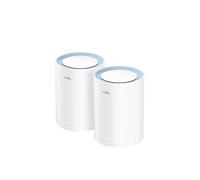 Cudy M1200 2-PACK Système Wi-Fi Mesh Bi-bande Wi-Fi 5 (802.11ac) 2.4/5GHz, 1 port RJ-45, 16Mo RAM, 128Mo Flash, PPTP/L2TP/OpenVPN