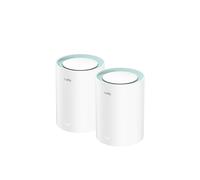 Cudy Système Wi‑Fi maillé M1300 2‑PACK Bi‑bande 2,4/5 GHz Wi‑Fi 5 (802.11ac) Blanc 1 Interne