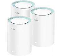 Cudy M1300 3-PACK système Wi-Fi maillé Bi-bande (2,4 GHz / 5 GHz) Wi-Fi 5 (802.11ac) Blanc 1 Interne