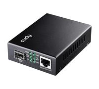 Cudy MC220 Convertisseurs de Supports Gigabit Ethernet RJ45 vers SFP Gigabit Ethernet Gigabit pour Gigabit, Prise en Charge 1000BASE-SX/LX/LH-SFP-Mini-GBIC Module, Fibre de Verre Modem