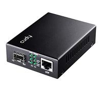Cudy MC220 Convertisseurs de Supports Gigabit Ethernet RJ45 vers SFP Gigabit Ethernet Gigabit pour Gigabit, Prise en Charge 1000BASE-SX/LX/LH-SFP-Mini-GBIC Module, Fibre de Verre Modem