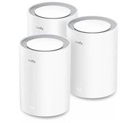 CUDY Mesh Solution M3000 3-pk AX3000 Gigabit Wi-Fi 6 2,5G Blanc