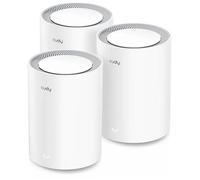 CUDY Mesh Solution M3000 3-pk AX3000 Gigabit Wi-Fi 6 2,5G Blanc
