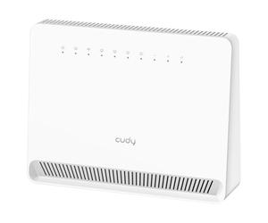 Cudy N300 Modem WiFi Débloqué 4G LTE avec Emplacement pour Carte SIM, 300Mbps, Cat4, Antennes Internes À Gain Élevé, Plug and Play, LT400E