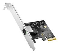 Cudy PE25 Adaptateur Réseau PCIE 2.5Gbit/s, Contrôle De Flux, Support Low Profile, Windows 10/8/8.1/7, Linux