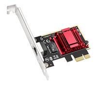 Cudy PE25 Adaptateur Réseau PCIE 2.5Gbit/s, Contrôle De Flux, Support Low Profile, Windows 10/8/8.1/7, Linux