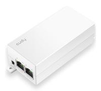 Cudy Rallonge PoE à 2 canaux, entrée 802.3bt, 2 x 30 W, 250 m, POE20 | Répartiteur PoE à 2 canaux, entrée 1 GbE / sortie 2 GbE, connexion en série jusqu'à 3 appareils, kit de fixation murale