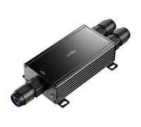 Cudy Rallonge PoE extérieure à 2 canaux, IP67, 802.3bt, 2 x 30 W, POE25 | Répartiteur PoE extérieur à 2 canaux, IP67, 1 GbE en entrée / 2 GbE en sortie, 100 m Gigabit, boîtier métallique