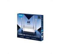 Cudy Router Wireless 5G AX3000 P2 Bianco Wi-Fi 6 Dual Band 3000 Mbps