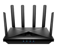 Cudy P5 routeur sans fil Gigabit Ethernet Bi-bande (2,4 GHz / 5 GHz) 5G Noir - Neuf