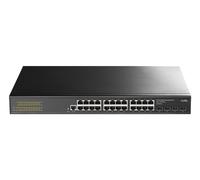 CUDY Switch Réseau Géré Niveau 2 4 SFP Gigabit - 0,1 Gbps