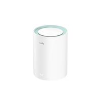 Cudy Système Wi-FI Maillé Double Bande AX1500 WiFi 6, Remplace Les Routeurs et Les Rallonges, Couvre Jusqu'à 100 m², 3 Ports Gigabit par Unité, Prend en Charge la Liaison Ethernet, M1500 Lot de 1