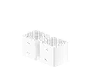 Cudy Système maillé AX3000 Wi-FI 6 pour Toute la Maison, M3000S 2-Pack | Wi-Fi 6 bi-bande 2402 + 574 Mbps, 2 ports Gigabit, réseau maillé sans interruption, serveur et client VPN, 160 MHz