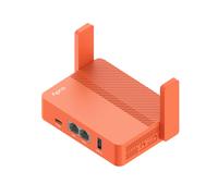 Cudy TR1200 Routeur Portable AC1200, Fast Ethernet, RJ-45 WAN, 1 Port LAN, USB 2.0, Support VPN Zerotier/Wireguard/OpenVPN/IPSec, Orange