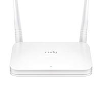 Cudy Routeur sans fil WR300 – Monobande 2,4 GHz, Fast Ethernet 300 Mbps – Blanc