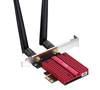 Cudy WiFi 7 BE9300 WE9300 Carte WiFi PCIe pour PC, Tri-Bande 6 GHz, Chipset Intel BE200, Bluetooth 5.4, WPA3, Installation Facile, Compatible Intel-Windows 11 Uniquement (Pas AMD)