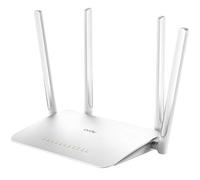 Cudy WR1300 Gigabit Routeur Wi-FI Dual Band AC1200 sans Fil 5 Ports Gigabit, 4 antennes, 2,4 GHz/5 GHz, Mode d'accès Point, 128 Mo RAM, OpenWrt, VPN