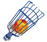 Cueille Fruit Telescopique, Cueilleurs de Fruits, Ramasse Fruit Métal, Outil de Cueillette Jardin, Collecte Outils Griffe Tête avec Manche Telescopique 1.6 / 2.4 / 3.6m Pommes Poires Darbre (Ø 145mm)