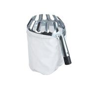 Ribimex Cueille-fruits métallique Ø14 cm avec sac de récupération