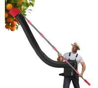 Cueille-fruits professionnel | Fruit Catcher Equipment 13FT Cueilleur d'arbres, longueur réglable, cueilleur d'oranges réglable avec entonnoir de récupération et outil de barre de poche, pour cueillir