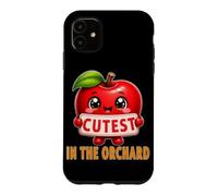 Cueillette de Pommes pour Enfants avec Inscription « Cutest in The Orchard Love » Coque pour iPhone 11