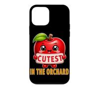 Cueillette de Pommes pour Enfants avec Inscription « Cutest in The Orchard Love » Coque pour iPhone 12 Mini