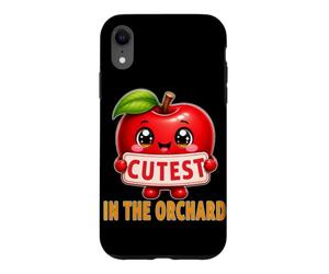 Cueillette de Pommes pour Enfants avec Inscription « Cutest in The Orchard Love » Coque pour iPhone XR