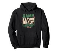 Cueilleur D Ail des Ours Cueillette De Printemps Sauvage Sweat à Capuche