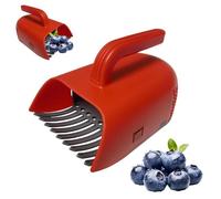 Cueilleur de baies, ramasse-baies et râteaux avec poignée ergonomique et peigne en métal pour faciliter la récolte et la cueillette des fruits, pelle à myrtilles pour myrtilles, myrtilles