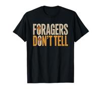 Cueilleur De Chanterelles Chasseur Champignons Forêt T-Shirt
