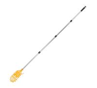 Cueilleur de Fruits en Métal et Plastique Télescopique 160cm | Réglable et Extensible, Léger et Portable, pour Jardin, Verger, Citron, Mangue