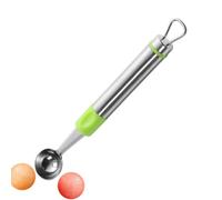 Cueilleur de fruits - Ustensile de cuisine en acier inoxydable | Trancheuse de pastèque | Pour, pitaya, papaye, crème glacée, gâteau, maison, appartement, restaurant, camping.