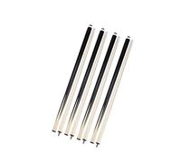 CUEMART Pool Sticks Lot de 4 queues de billard américaines en bois dur - 538,6 à 595,3 g - 147,3 cm - Accessoires pour bars ou maison