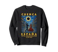 Cuenca, España Eclipse Solar Total 2026 Sweatshirt