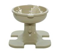 Cuenco Elevado Para Gatos - Plato Elevado Para Gatos Con Altura Ajustable | Contenedor De Comida Antideslizante Y Antivuelco Con Agarre De Esponja Magnético Para Gatos, Perros, Cachorros Y Mascotas De