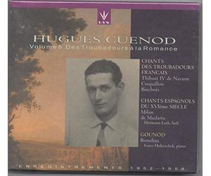 Cuenod,Hugues - Lieder (des Troubadours a la [Import]