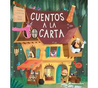 Cuentos a la carta: La emoción de compartir historias y descubrir mundos imaginarios. Libros para niños 2-6 años. Letra de imprenta.