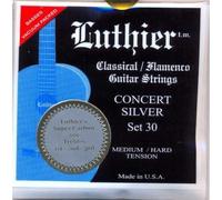 CUERDAS GUITARRA CLASICA - Luthier (LU/30SC) Super Carbon Concert Silver 30 (Juego Completo)"D"