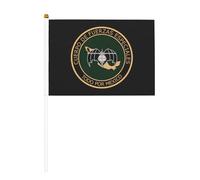 Cuerpo De Fuerzas Especiales De Mexico Drapeau ondulant à la main double face 5,5 x 8,2 pouces