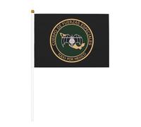 Cuerpo De Fuerzas Especiales De Mexico Drapeau ondulant à la main double face 5,5 x 8,2 pouces