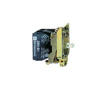 CUERPO PULS.LUM.LED 24V "NA" BLANCO